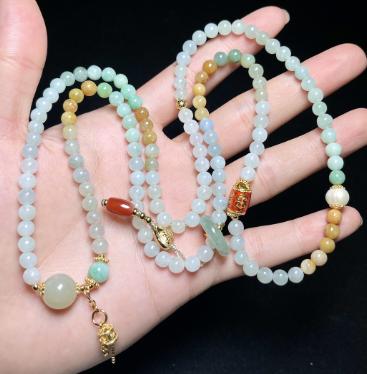 30867翡翠手串约mm5+mm 商品图0