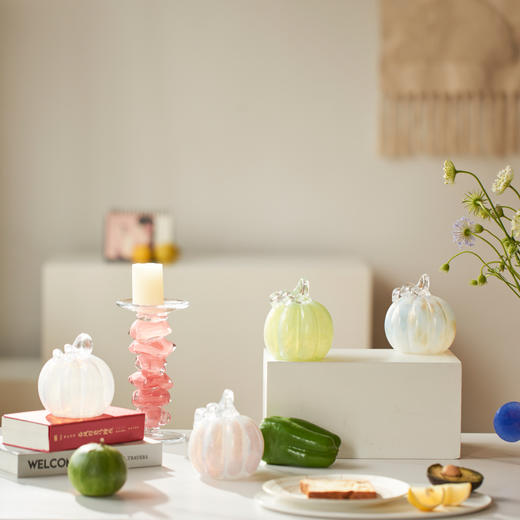 碧轩创意北欧风渐变南瓜花瓶桌面装饰品家居客厅软装花瓶摆件批发 商品图8