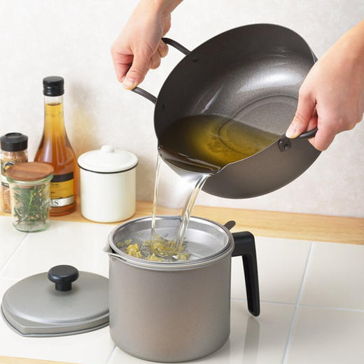 【测试品无货勿拍】YHA吉川油炸锅无涂层不粘锅 燃气电磁炉通用20cm 商品图1