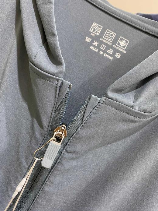 松植屋《晒不黑》男款抗光冰感防晒皮肤衣 医学防晒、晒不黑 防晒指数高达UPF50+、夏季防晒服轻薄透气连帽防紫外线外套 商品图7