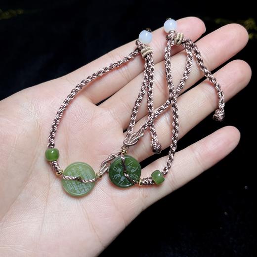 44358碧玉手绳-山鬼花钱15 商品图0