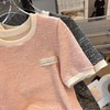 法式小香风短袖T恤 女装夏季设计感小众冰丝针织上衣 商品缩略图2