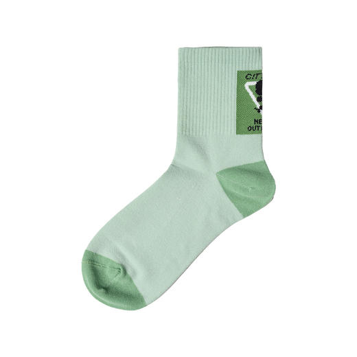 City Pop 凉感抗菌 中筒袜 商品图3