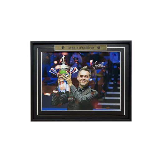 收藏系列 奥沙利文 16寸 亲笔签名照片 商品图0