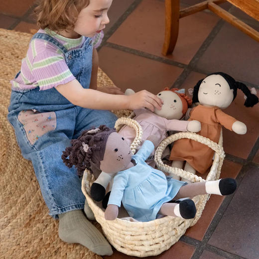 Sebra 玩偶睡篮-粉色 /人偶玩具- Li 儿童过家家宝宝收纳玩具3岁+ 商品图4