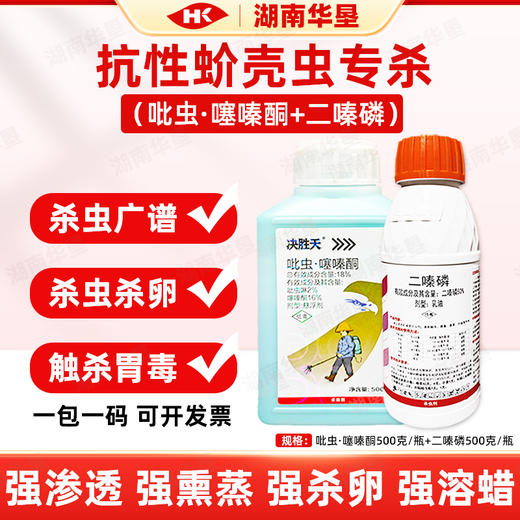 抗性介壳虫专用决胜天吡虫啉噻嗪酮蚧壳虫杀虫剂吡虫噻嗪酮二嗪磷 商品图1