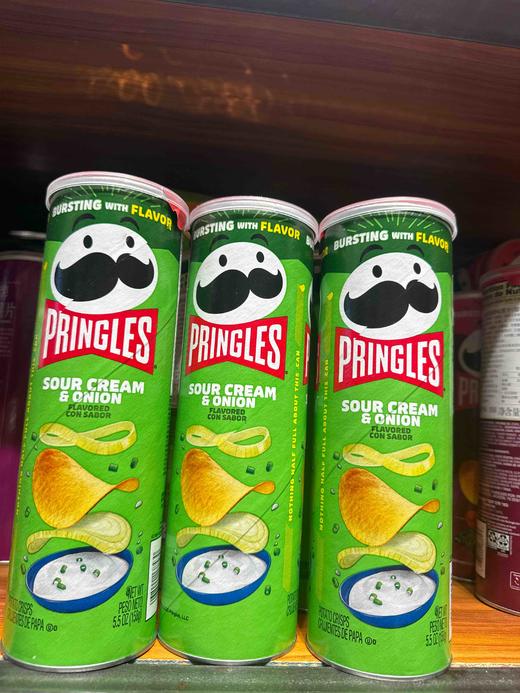 美国品客薯片酸奶油洋葱味158克 商品图1