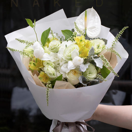 「明明白白我的心」花束 商品图0