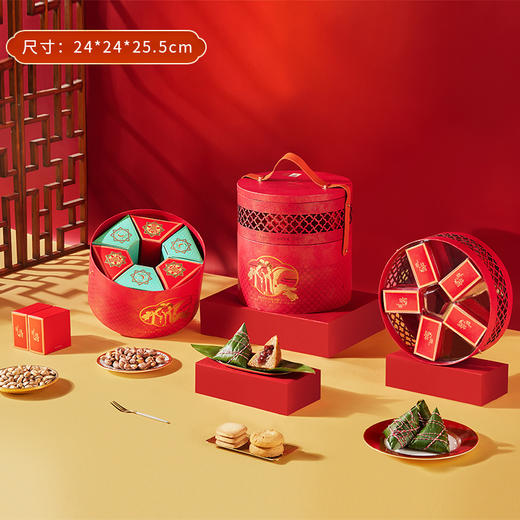 臻味&上新了故宫-1.237kg宫廷·锦礼礼盒#2024端午 商品图1