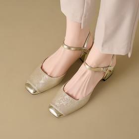 【预售5天】新中式包头国风凉鞋，粗跟单鞋玛丽珍鞋MBJR&821