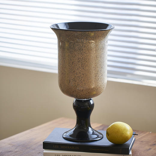 法式风灯玻璃花瓶复古中古风花器摆件 商品图9