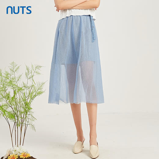 NUTS中长款半身裙221063114B 商品图1