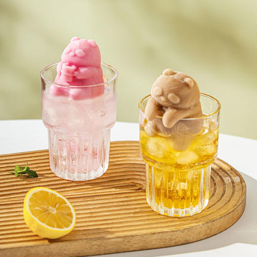 摩登主妇mototo熊猫冰块模具家用食品级硅胶冻冰格冰淇淋雪糕模具 商品图1