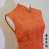 【丹桂】提花花萝缎无袖改良旗袍新中式 商品缩略图6