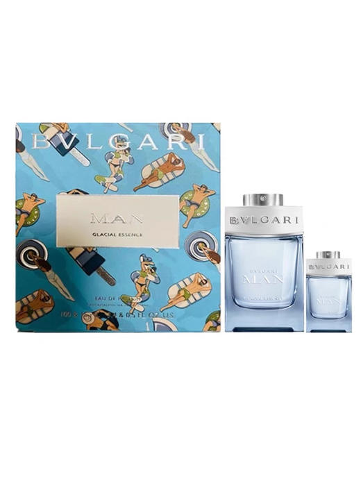 BVLGARI宝格丽 冷冽冰川男士香水(100ml+15ml便携装) 商品图0