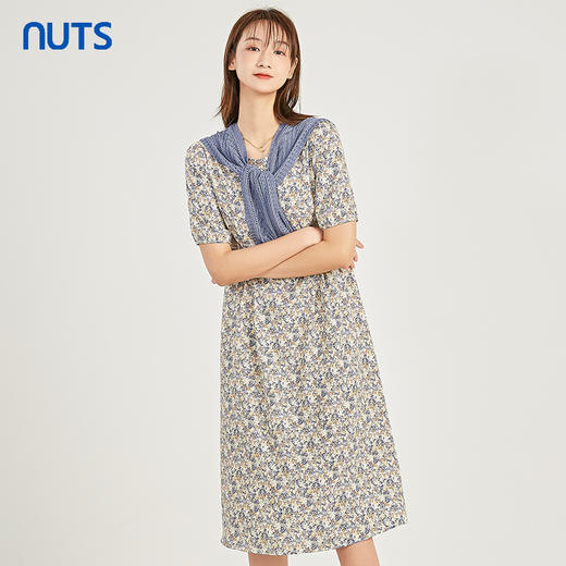 NUTS短袖连衣裙221101039A 商品图2