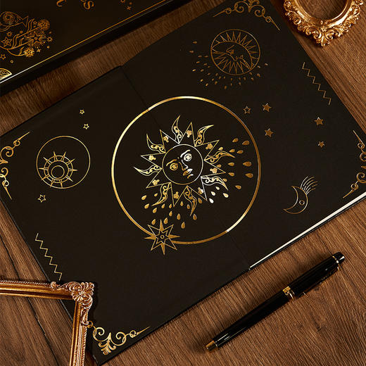 大英博物馆 博欧洲文化艺术系列 星空 硬面 笔记本 记事本 生日送礼 商品图2