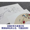 于非闇工笔画白描底稿扇面《窗前喜乐图》临摹勾线高清打印稿YL27 商品缩略图3