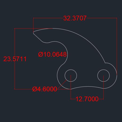 不锈钢挂面钩子上杆机爬杆机机挂面机激光切割 商品图4