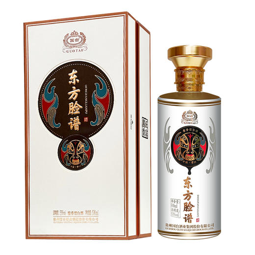 国台 22年文创东方脸谱 53度酱香型白酒 500ml 商品图0