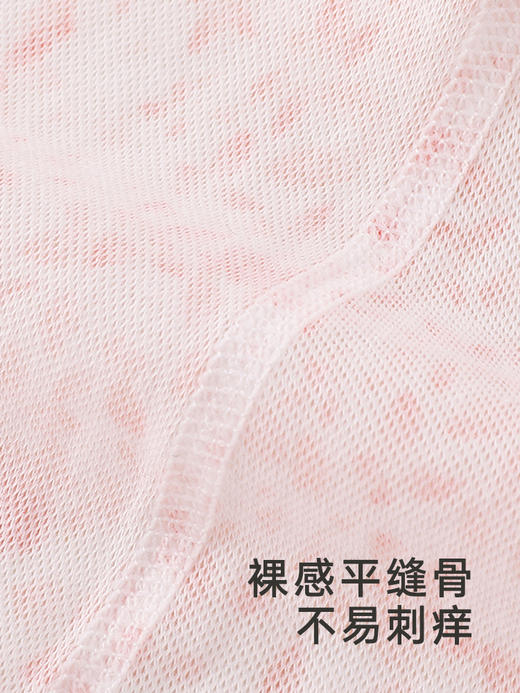 英氏女宝连体衣夏季透气提花弹力短爬婴儿短哈24新款YLDBJ2Q007A 商品图3
