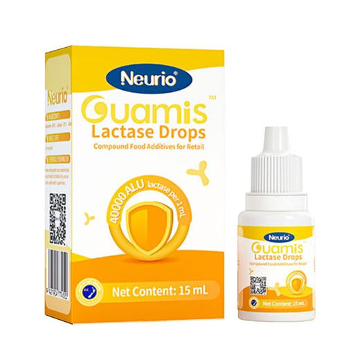 【一般贸易】新西兰neurio纽瑞优佳敏思酸性乳糖酶（复配酶制剂）滴剂幼儿童15ml 商品图0