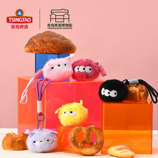 青岛啤酒博物馆膨胀教主毛绒挂件 青岛啤酒 官方文创 商品图4