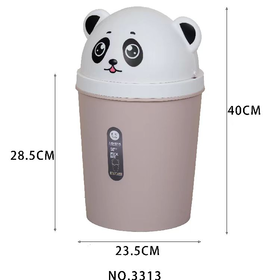 亚达垃圾桶（熊猫款）-3313