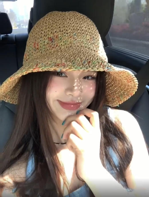 <曾小咸推荐> 草编渔夫帽时尚休闲帽子 商品图1