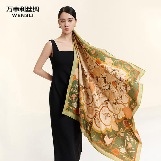 万事利《盛世芳华》礼盒（朝露晞） 商品图3