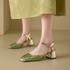 【预售5天】新中式包头国风凉鞋，粗跟单鞋玛丽珍鞋MBJR&821 商品缩略图1