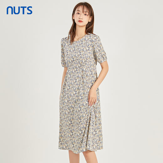 NUTS短袖连衣裙221101039A 商品图1