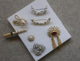 年少不知珍珠美 哈！出口订单 天然 淡水&海水 各式各样的 小饰品