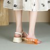 ZHR则则法式厚底凉鞋2024新款时尚百搭休闲洋气时装沙滩凉鞋女鞋 商品缩略图3