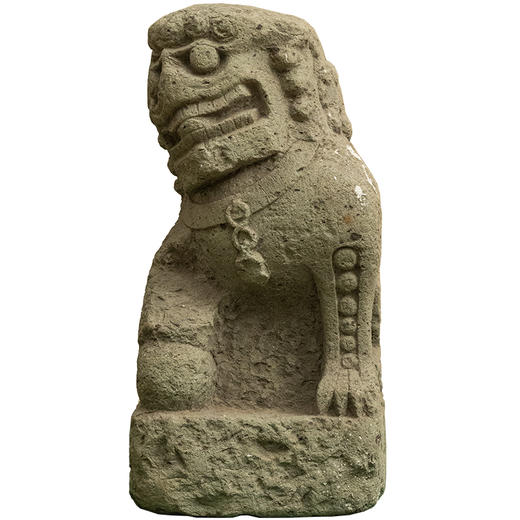 清 石雕狮子摆件 商品图5