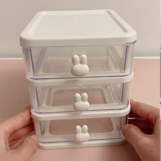 【超可爱❗️儿童益智百物收纳盒】透明可视，创意手工diy，奶油胶制作材料包小女孩玩具大号收纳盒新年礼物新年礼盒年货礼盒 商品图8