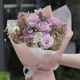 「紫韵嫣然」花束