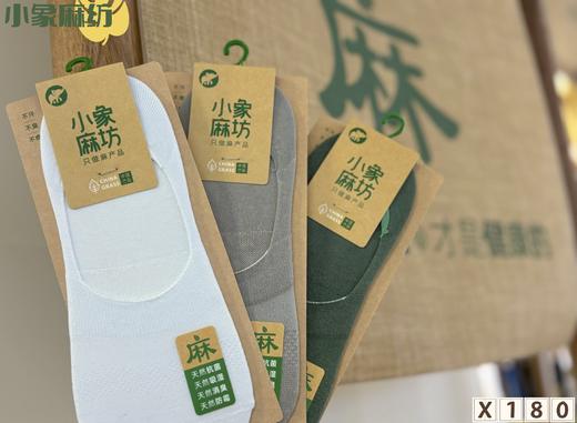 HJ-小象麻坊男浅口半网隐形袜YX180/X183【ZB】 商品图1