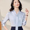 【100莱赛尔】罗蒙女士长袖衬衫气质领型简约大方上衣女 商品缩略图5