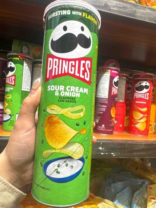 美国品客薯片酸奶油洋葱味158克 商品图0
