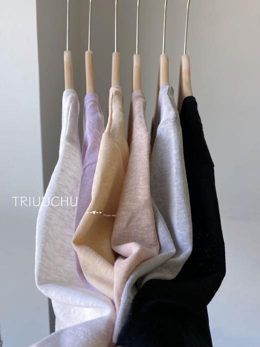 【预售3-5天发货】TRIUUCHU东方zhi美系带棉麻短袖，亚麻宽松长裤 系列 商品图6