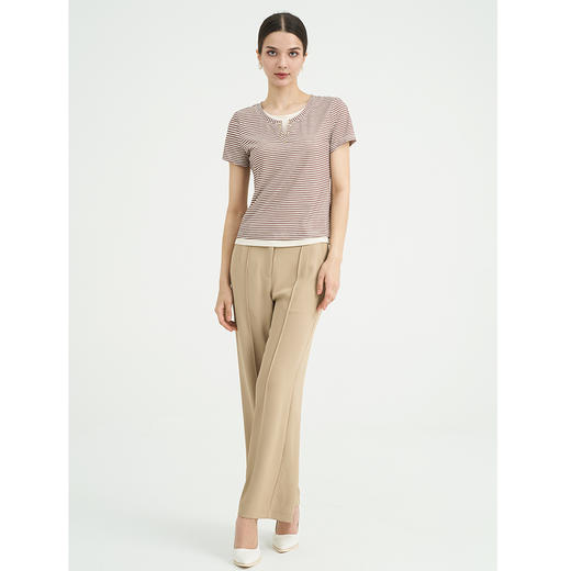 司歌阔腿长裤垂感袖长显瘦ED891077X 商品图4