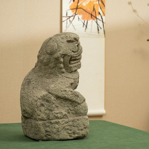 清 石雕狮子摆件 商品图3