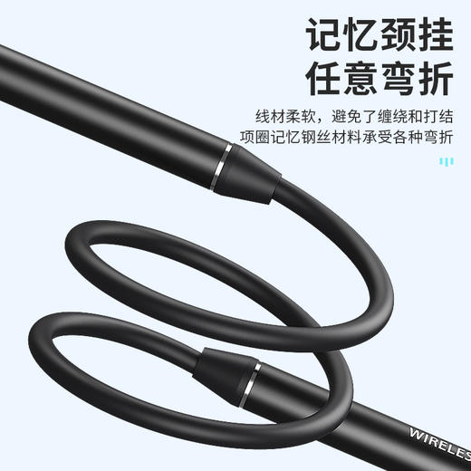 【入耳式长续航无线蓝牙耳机】可插卡挂脖式运动耳机 智能降噪 超长待机 商品图2