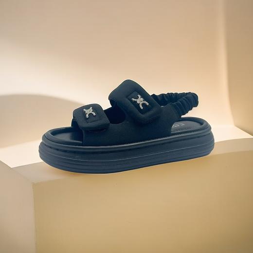 伊伴夏季平底舒适时尚女凉鞋休闲凉鞋B24323028 商品图0