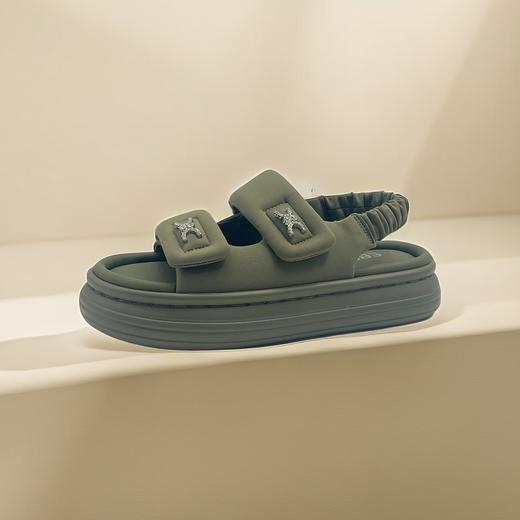 伊伴夏季平底舒适时尚女凉鞋休闲凉鞋B24323028 商品图2