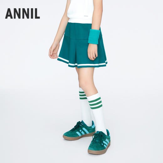 女童凉感半裙裙子新款安奈儿童装实体店同款AG423792 商品图1