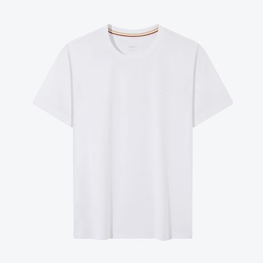 【冰藻泥】柒牌短袖T恤男2024夏季新品抗菌防螨凉感圆领休闲上衣	126T71620 商品图5