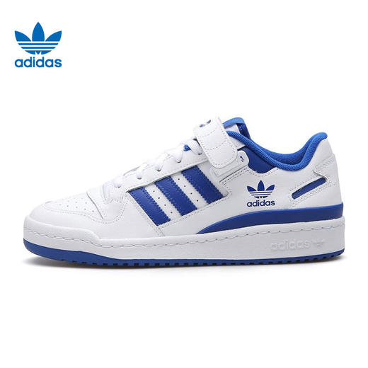 5折【自营】adidas/阿迪达斯  三叶草夏季男鞋女鞋FORUM运动休闲鞋 FY7756 商品图0