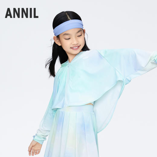 女童清凉超柔防晒衣新款安奈儿童装实体店同款AG425609 商品图2